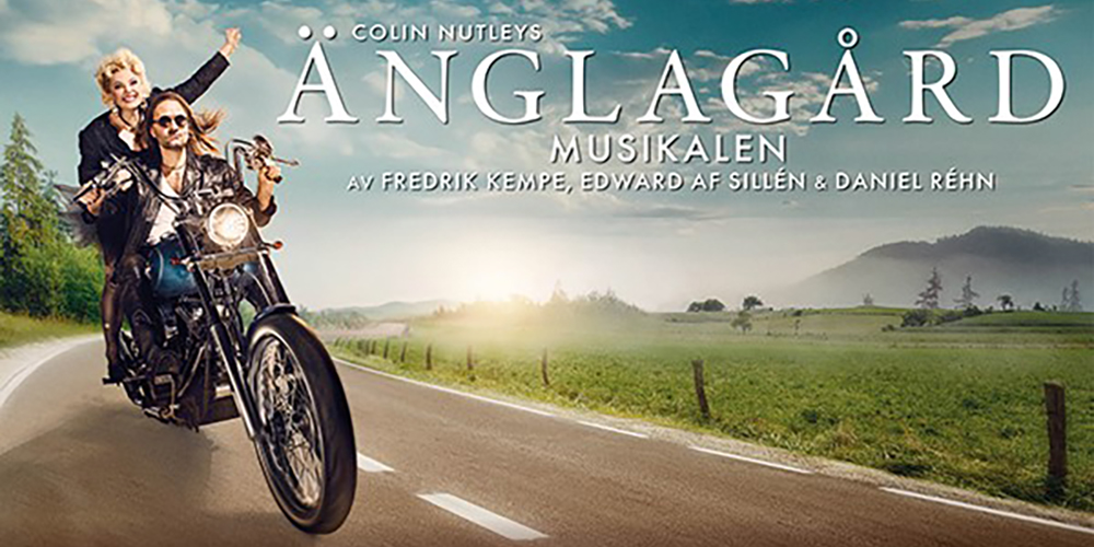 Fanny och Zac på motorcykel